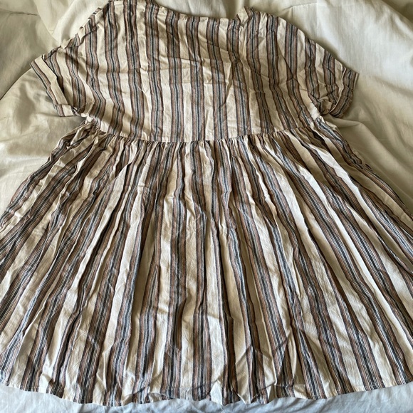 Listicle Striped Babydoll Dress - Picture 5 of 7